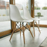 Стулья BRABIX "Eames CF-010", КОМПЛЕКТ 4 шт., пластик белый, опоры дерево/металл, 532630, 2033A Стулья BRABIX "Eames CF-010", КОМПЛЕКТ 4 шт., пластик белый, опоры дерево/металл, 532630, 2033A