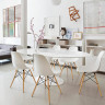 Стулья BRABIX "Eames CF-010", КОМПЛЕКТ 4 шт., пластик белый, опоры дерево/металл, 532630, 2033A Стулья BRABIX "Eames CF-010", КОМПЛЕКТ 4 шт., пластик белый, опоры дерево/металл, 532630, 2033A