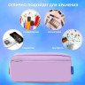 Пенал мягкий BRAUBERG PASTEL, 2 отделения, фиолетовый, 21х9,5х5 см, 272278 Пенал мягкий BRAUBERG PASTEL, 2 отделения, фиолетовый, 21х9,5х5 см, 272278