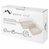 Органайзер для косметики корзинка 2 штуки из металла MONTE VITA, 24х16х6,3 см + 17х12х6 см, золото, 272483 Органайзер для косметики корзинка 2 штуки из металла MONTE VITA, 24х16х6,3 см + 17х12х6 см, золото, 272483
