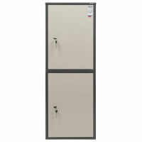 Шкаф металлический для документов AIKO "SL-125/2Т" ГРАФИТ, 1252х460х340 мм, 31 кг, сварной, S10799132502 Шкаф металлический для документов AIKO "SL-125/2Т" ГРАФИТ, 1252х460х340 мм, 31 кг, сварной, S10799132502
