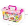 Конструктор POP-BEADS для творчества и игр, 550 бусин, браслеты, кольца, BRAUBERG KIDS, 664698 Конструктор POP-BEADS для творчества и игр, 550 бусин, браслеты, кольца, BRAUBERG KIDS, 664698