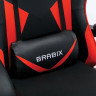 Кресло компьютерное BRABIX "Dexter GM-135", подножка, две подушки, экокожа, черное/красное, 532799 Кресло компьютерное BRABIX "Dexter GM-135", подножка, две подушки, экокожа, черное/красное, 532799