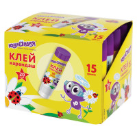 Клей-карандаш ЮНЛАНДИЯ "ЮНЛАНДИК И БОЖЬЯ КОРОВКА", 15 г, улучшенный, 227611 Клей-карандаш ЮНЛАНДИЯ "ЮНЛАНДИК И БОЖЬЯ КОРОВКА", 15 г, улучшенный, 227611