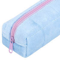 Пенал BRAUBERG, мех, 21х6х6 см, голубой/розовый, 272279 Пенал BRAUBERG, мех, 21х6х6 см, голубой/розовый, 272279