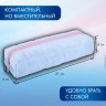 Пенал BRAUBERG, мех, 21х6х6 см, голубой/розовый, 272279 Пенал BRAUBERG, мех, 21х6х6 см, голубой/розовый, 272279