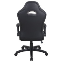 Кресло компьютерное BRABIX "Skill GM-005", откидные подлокотники, экокожа, черное/красное, 532496 Кресло компьютерное BRABIX "Skill GM-005", откидные подлокотники, экокожа, черное/красное, 532496