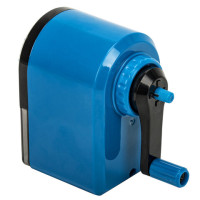 Точилка механическая BRAUBERG ULTRA для чернографитных и цветных карандашей, крепление к столу, цвет корпуса голубой с черным, 271342 Точилка механическая BRAUBERG ULTRA для чернографитных и цветных карандашей, крепление к столу, цвет корпуса голубой с черным, 271342