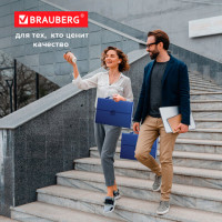 Папка-портфель пластиковая BRAUBERG А4 (332х245х35 мм), 13 отделений, синяя, 221379 Папка-портфель пластиковая BRAUBERG А4 (332х245х35 мм), 13 отделений, синяя, 221379