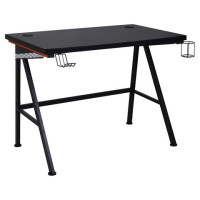 Стол на металлокаркасе BRABIX "TECH GT-001", 1000х600х765 мм, черный, 641857 Стол на металлокаркасе BRABIX "TECH GT-001", 1000х600х765 мм, черный, 641857