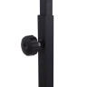 Стол BRABIX "Smart CD-015", 600х380х670-880 мм, ЛОФТ, регулируемый, колеса, металл/ЛДСП дуб, каркас черный, 641886