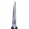 Ножницы BRAUBERG "Soft Grip", 190 мм, рез. вставки, серо-зеленые, 3-х сторон. заточка, карт. уп. с подвес., 230762