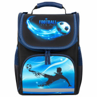 Ранец ПИФАГОР BASIC, 1 отделение, 3 кармана, эргономичная спинка, "Football player", 35х28х18 см, 271375 Ранец ПИФАГОР BASIC, 1 отделение, 3 кармана, эргономичная спинка, "Football player", 35х28х18 см, 271375