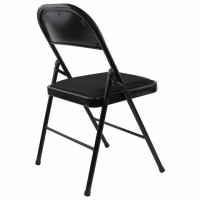 Стул складной BRABIX "Golf Plus CF-003 КОМФОРТ", чёрный каркас, чёрная ткань, 532889 Стул складной BRABIX "Golf Plus CF-003 КОМФОРТ", чёрный каркас, чёрная ткань, 532889