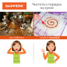 Коврик силиконовый для раскатки/запекания 30х40 см, красный, DASWERK, 608424 Коврик силиконовый для раскатки/запекания 30х40 см, красный, DASWERK, 608424