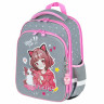 Ранец BRAUBERG QUADRO, 3 отделения, с брелком, "Anime friends", 37х28х18 см, 272022 Ранец BRAUBERG QUADRO, 3 отделения, с брелком, "Anime friends", 37х28х18 см, 272022