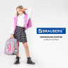 Ранец BRAUBERG QUADRO, 3 отделения, с брелком, "Anime friends", 37х28х18 см, 272022 Ранец BRAUBERG QUADRO, 3 отделения, с брелком, "Anime friends", 37х28х18 см, 272022