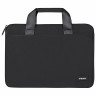 Сумка портфель HEIKKI ULTRA (ХЕЙКИ) с отделением для ноутбука 15,6", Total black, черная, 28х39х3 см, 272609 Сумка портфель HEIKKI ULTRA (ХЕЙКИ) с отделением для ноутбука 15,6", Total black, черная, 28х39х3 см, 272609