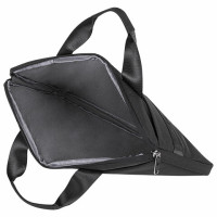 Сумка портфель HEIKKI ULTRA (ХЕЙКИ) с отделением для ноутбука 15,6", Total black, черная, 28х39х3 см, 272609 Сумка портфель HEIKKI ULTRA (ХЕЙКИ) с отделением для ноутбука 15,6", Total black, черная, 28х39х3 см, 272609