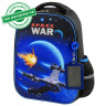 Ранец ЮНЛАНДИЯ LIGHT, 2 отделения, "Space war", 38х29х16 см, 270607 Ранец ЮНЛАНДИЯ LIGHT, 2 отделения, "Space war", 38х29х16 см, 270607