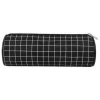Пенал-косметичка BRAUBERG, Checkered, черный, 20х7х7см, 272298 Пенал-косметичка BRAUBERG, Checkered, черный, 20х7х7см, 272298