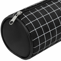 Пенал-косметичка BRAUBERG, Checkered, черный, 20х7х7см, 272298 Пенал-косметичка BRAUBERG, Checkered, черный, 20х7х7см, 272298
