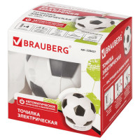 Точилка электрическая BRAUBERG "Football", питание от 4 батареек АА, дополнительное сменное лезвие, 228427 Точилка электрическая BRAUBERG "Football", питание от 4 батареек АА, дополнительное сменное лезвие, 228427