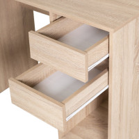 Стол письменный/компьютерный BRABIX "Scandi CD-017", 900х450х750 мм, 2 ящика, дуб сонома, 641895, ЦБ013706-2 Стол письменный/компьютерный BRABIX "Scandi CD-017", 900х450х750 мм, 2 ящика, дуб сонома, 641895, ЦБ013706-2