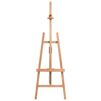 Мольберт напольный BRAUBERG ART CLASSIC, бук, угол 60°, 63х174(231)х68см, высота холста 126см,190652