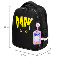 Ранец BRAUBERG FIT, 2 отделения, "Dark cat", 38х27х14 см, 272026 Ранец BRAUBERG FIT, 2 отделения, "Dark cat", 38х27х14 см, 272026