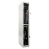 Шкаф металлический для одежды BRABIX "LK 12-30", УСИЛЕННЫЙ, 2 секции, 1830х300х500 мм, 18 кг, 291133, S230BR421102 Шкаф металлический для одежды BRABIX "LK 12-30", УСИЛЕННЫЙ, 2 секции, 1830х300х500 мм, 18 кг, 291133, S230BR421102