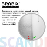 Стеллаж BRABIX "Scandi SH-008", 730х250х1760 мм, 6 секций, ЛДСП, белый, 641897, ЦБ013658-1 Стеллаж BRABIX "Scandi SH-008", 730х250х1760 мм, 6 секций, ЛДСП, белый, 641897, ЦБ013658-1