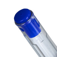Ручка шариковая масляная STAFF Basic "OBP-306", СИНЯЯ, игольчатый узел 0,7 мм, линия письма 0,35 мм, 143009