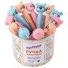 Ручка фигурная шариковая ЮНЛАНДИЯ "Мишка", мягкий силиконовый корпус, ассорти, СИНЯЯ, пишущий узел 0,7 мм, 143780 Ручка фигурная шариковая ЮНЛАНДИЯ "Мишка", мягкий силиконовый корпус, ассорти, СИНЯЯ, пишущий узел 0,7 мм, 143780