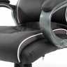 Кресло офисное BRABIX PREMIUM "Strong HD-009", НАГРУЗКА до 200 кг, экокожа черная, ткань серая, 531945 Кресло офисное BRABIX PREMIUM "Strong HD-009", НАГРУЗКА до 200 кг, экокожа черная, ткань серая, 531945