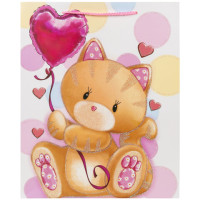 Пакет подарочный 26,5x12,7x33 см ЗОЛОТАЯ СКАЗКА "Lovely Kitty", глиттер, белый с розовым, 608242 Пакет подарочный 26,5x12,7x33 см ЗОЛОТАЯ СКАЗКА "Lovely Kitty", глиттер, белый с розовым, 608242