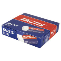 Резинка стирательная FACTIS Softer S 20 (Испания), 56х24х14 мм, картонный держатель, синтетический каучук, CMFS20 Резинка стирательная FACTIS Softer S 20 (Испания), 56х24х14 мм, картонный держатель, синтетический каучук, CMFS20