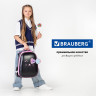 Ранец BRAUBERG SHINY, 2 отделения, с брелком, "Smiling cat", 38х28х14 см, 272040 Ранец BRAUBERG SHINY, 2 отделения, с брелком, "Smiling cat", 38х28х14 см, 272040