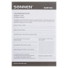 Мышь беспроводная SONNEN M-661R, USB, 1000 dpi, 2 кнопки + 1 колесо-кнопка, оптическая, красная, 512649