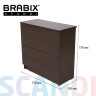 Комод BRABIX "Scandi CM-001", 750х330х730 мм, 4 ящика, ЛДСП, венге, 641902, ЦБ013659 -3 Комод BRABIX "Scandi CM-001", 750х330х730 мм, 4 ящика, ЛДСП, венге, 641902, ЦБ013659 -3
