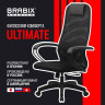 Кресло офисное BRABIX PREMIUM "Ultimate EX-800" пластик, плотная двойная сетка Х2, черное, 532914