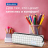 Пенал BRAUBERG, 1 отделение, полиэстер, "Sweet bunny", белый, 19х4х6 см, 272304 Пенал BRAUBERG, 1 отделение, полиэстер, "Sweet bunny", белый, 19х4х6 см, 272304