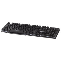 Клавиатура проводная SONNEN KB-7010, USB, 104 клавиши, LED-подсветка, черная, 512653 Клавиатура проводная SONNEN KB-7010, USB, 104 клавиши, LED-подсветка, черная, 512653