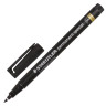 Маркер перманентный специальный для стекла STAEDTLER (Германия), ЧЕРНЫЙ, круглый наконечник, 0,6 мм, 319 F-9 Маркер перманентный специальный для стекла STAEDTLER (Германия), ЧЕРНЫЙ, круглый наконечник, 0,6 мм, 319 F-9