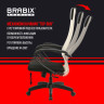 Кресло BRABIX PREMIUM "Ultimate EX-800" пластик, плотная двойная сетка Х2, черное/бежевое, 532916