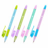 Ручка шариковая масляная с грипом BRAUBERG GLASSY PASTEL MIX, СИНЯЯ, корпус ассорти, линия 0,35 мм,144105 Ручка шариковая масляная с грипом BRAUBERG GLASSY PASTEL MIX, СИНЯЯ, корпус ассорти, линия 0,35 мм,144105