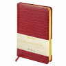 Ручка шариковая PARKER "Jotter Core Stainless Steel GT", ежедневник А5 красный, пакет, 880888