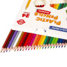 Карандаши цветные BRAUBERG PREMIUM, 24 цвета, пластиковые, шестигранные, грифель 3 мм, 181668 Карандаши цветные BRAUBERG PREMIUM, 24 цвета, пластиковые, шестигранные, грифель 3 мм, 181668