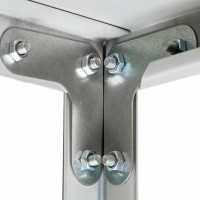 Стеллаж металлический BRABIX "MS KD-195/60-5", 1950х1000х600 мм, 5 полок, сборная стойка, 291121, S240BR246502 Стеллаж металлический BRABIX "MS KD-195/60-5", 1950х1000х600 мм, 5 полок, сборная стойка, 291121, S240BR246502