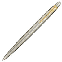 Ручка шариковая PARKER "Jotter Core Stainless Steel GT", ежедневник А5 синий, пакет, 880889 Ручка шариковая PARKER "Jotter Core Stainless Steel GT", ежедневник А5 синий, пакет, 880889
